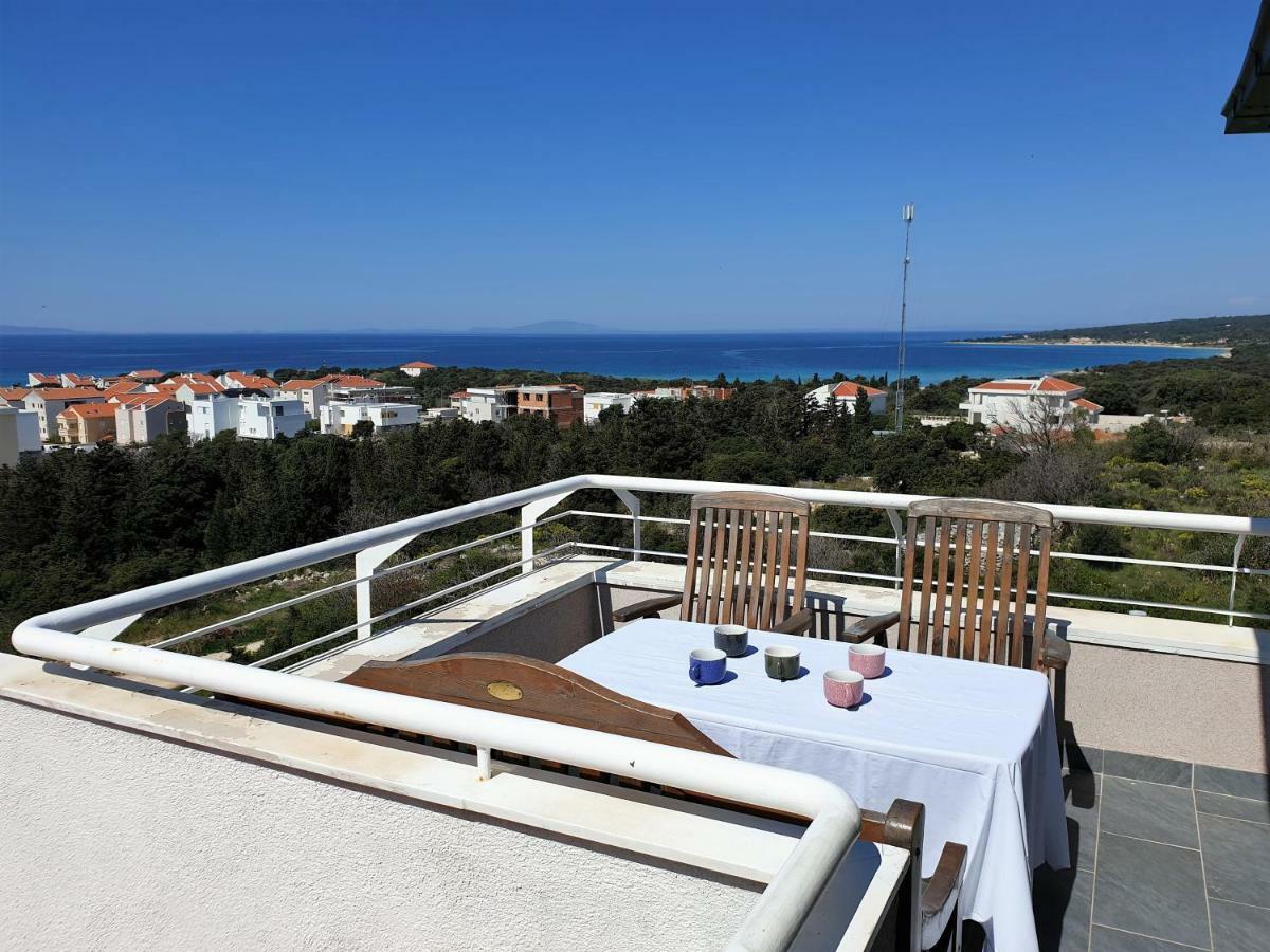 Apartments Bellevue Novalja Bagian luar foto